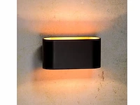 4 x maka wand lamp zwart/goud - afbeelding 7 van  10