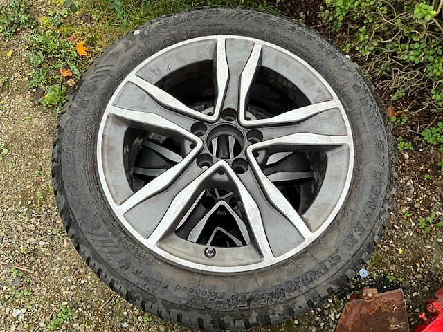 4 x mercedes band met velg. - afbeelding 3 van  3