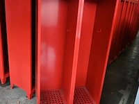 4 x metalen lockerkast voor 2 personen - afbeelding 2 van  7