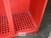 4 x metalen lockerkast voor 2 personen - afbeelding 7 van  7