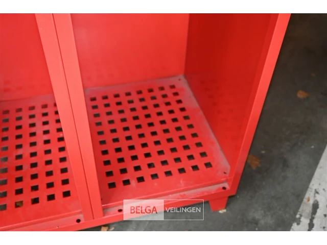 4 x metalen lockerkast voor 2 personen - afbeelding 7 van  7