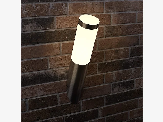 4 x mila a opaal buiten wandlamp rvs - afbeelding 1 van  6