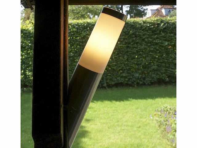 4 x mila a opaal buiten wandlamp rvs - afbeelding 5 van  6