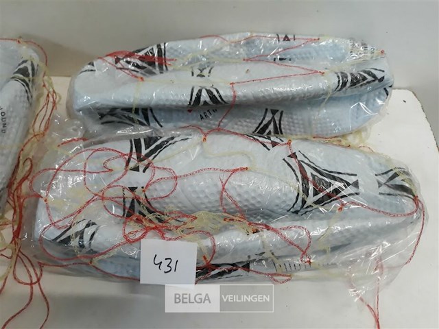 4 x nylon voetbal nr 5 - afbeelding 3 van  3