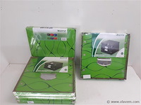 4 x opbergbox inklapbaar met deksel - afbeelding 1 van  2