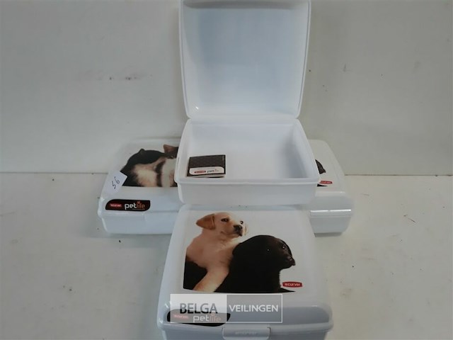 4 x opbergdoos 1 l curver - afbeelding 3 van  3