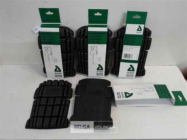 4 x paar kniebeschermers artelli - afbeelding 2 van  3