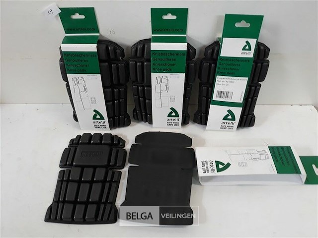 4 x paar kniebeschermers artelli - afbeelding 2 van  3