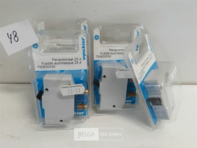 4 x penautomaat 25a venckier - afbeelding 1 van  3