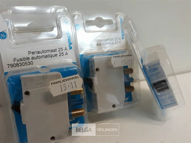 4 x penautomaat 25a venckier - afbeelding 3 van  3
