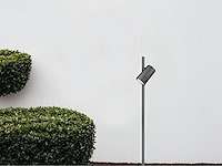 4 x prikspot tuinlamp gu10 fitting 60cm zwart draaibaar waterdicht - afbeelding 3 van  8