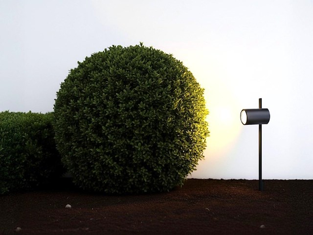 4 x prikspot tuinlamp gu10 fitting 60cm zwart draaibaar waterdicht - afbeelding 5 van  8