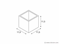 4 x pure series kubik wand lamp - afbeelding 6 van  6