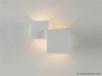 4 x pures series kubik twin wand lamp - afbeelding 2 van  5