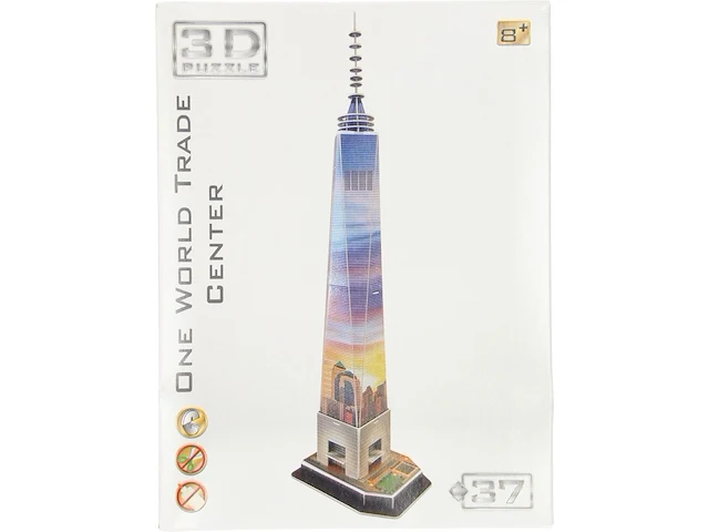 4 x puzzel 3d - 4 verschillende 3d-puzzels - afbeelding 5 van  6