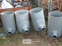 4 x pvc inspectieput - afbeelding 1 van  5