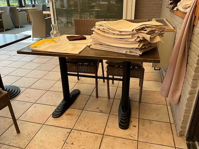 4 x restauranttafel - afbeelding 2 van  2