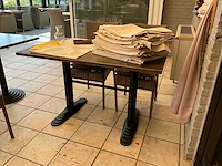 4 x restauranttafel - afbeelding 1 van  2