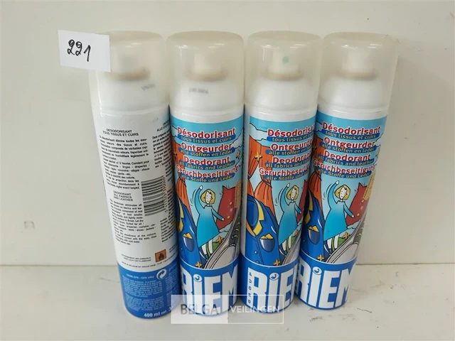 4 x riem spray ontgeurder - afbeelding 1 van  3