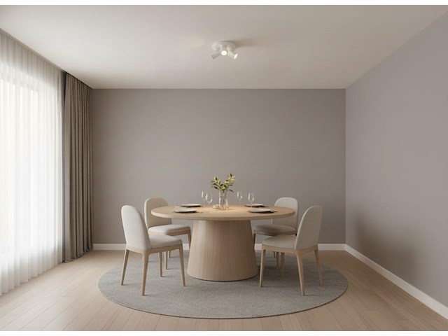 4 x rond gu10 opbouwspot armatuur triple cilinder zand wit draaibaar - afbeelding 3 van  6