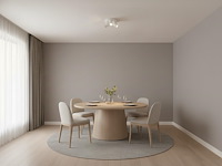 4 x rond gu10 opbouwspot armatuur triple cilinder zand wit draaibaar - afbeelding 3 van  6