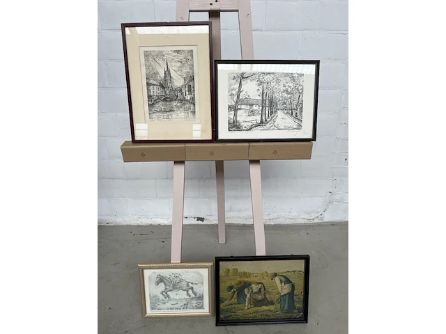 4 x schilderij - afbeelding 1 van  5