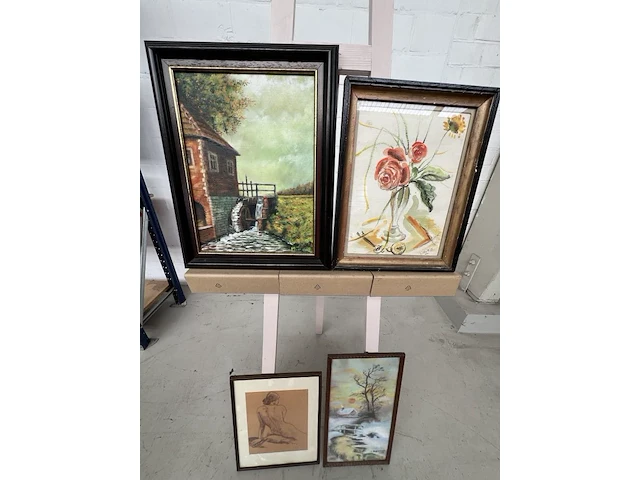 4 x schilderij - afbeelding 1 van  6