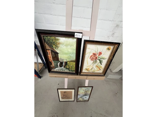 4 x schilderij - afbeelding 6 van  6