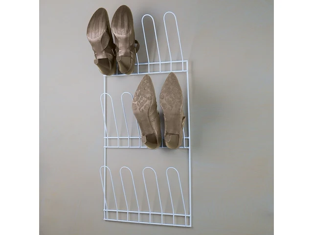 4 x schoenen draagrek - voor 6 paar schoenen - 70 x 40 cm. - afbeelding 1 van  4