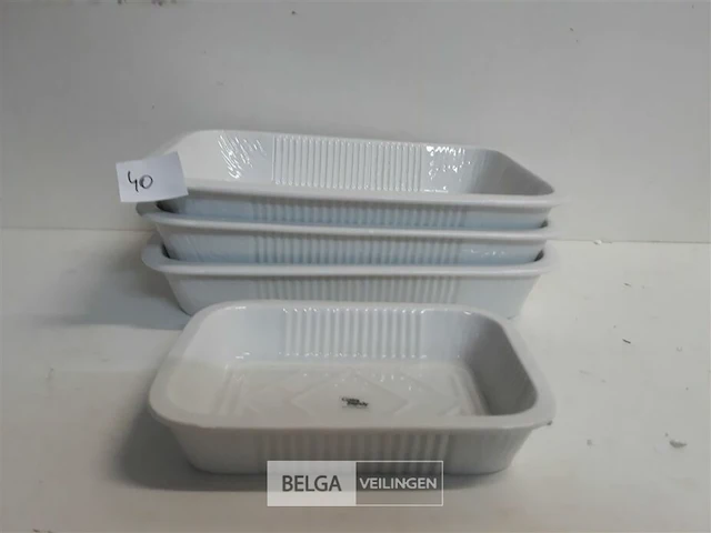 4 x serveerschaal 1 x 17 cm 3 x 27 cm - afbeelding 3 van  3