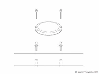 4 x solar 4 lichts led grond spot zwart - afbeelding 7 van  8