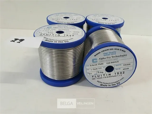 4 x soldeertin op bobijn 500 gram 2 mm - afbeelding 3 van  3