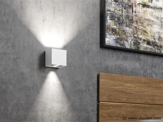 4 x solo cube motion wand armaturen wit - afbeelding 3 van  7