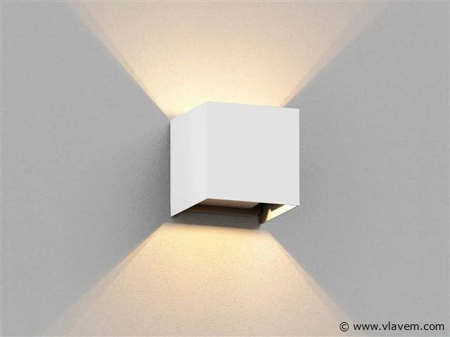 4 x solo cube motion wand armaturen wit - afbeelding 1 van  7