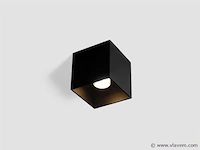 4 x solo cube plafond spot zwart - afbeelding 7 van  7