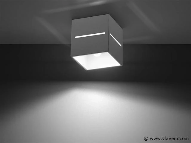 4 x solo cube split plafond spots wit - afbeelding 1 van  3