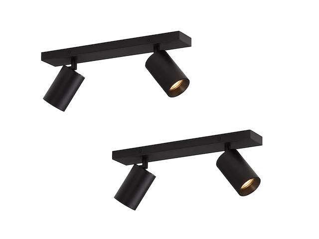 4 x solo focus plafond 2.0 armatuur zwart - afbeelding 1 van  7