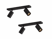 4 x solo focus plafond 2.0 armatuur zwart - afbeelding 1 van  7