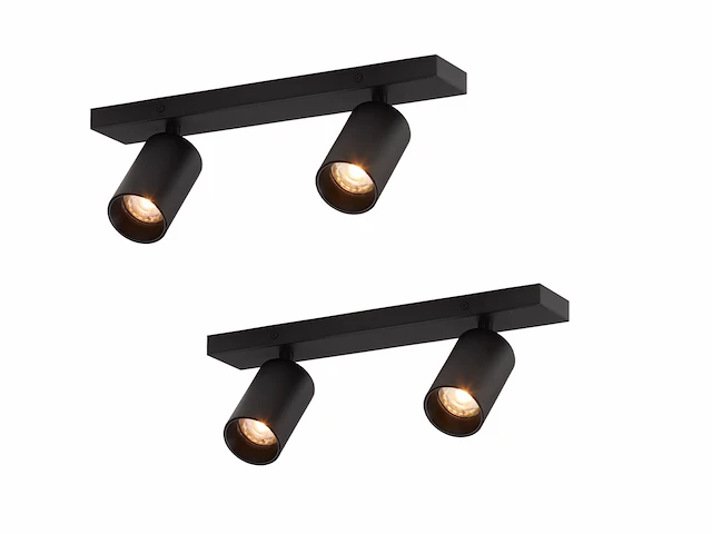4 x solo focus plafond 2.0 armatuur zwart - afbeelding 1 van  9