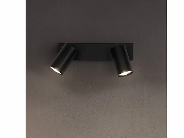 4 x solo focus plafond 2.0 armatuur zwart - afbeelding 7 van  9