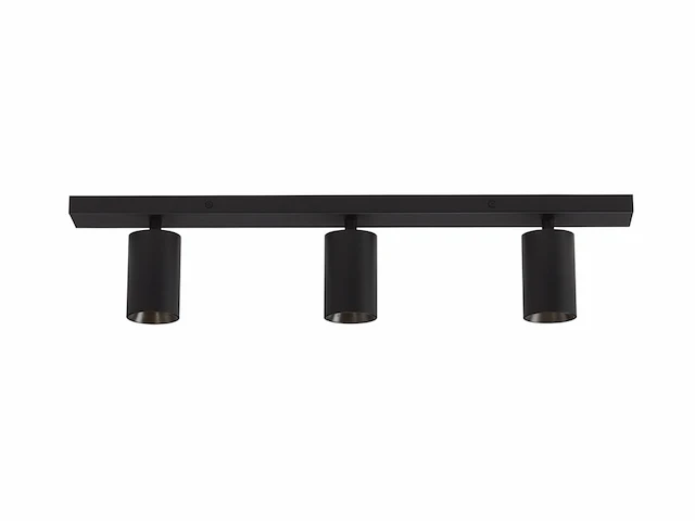 4 x solo focus plafond 3.0 armatuur zwart - afbeelding 3 van  7