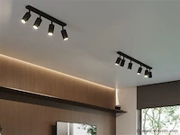 4 x solo focus plafond 4.0 armatuur zwart - afbeelding 6 van  9