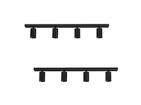 4 x solo focus plafond 4.0 armatuur zwart - afbeelding 2 van  8
