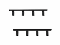 4 x solo focus plafond 4.0 armatuur zwart - afbeelding 2 van  9