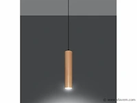 4 x solo yube wood design hanglampen - afbeelding 3 van  5