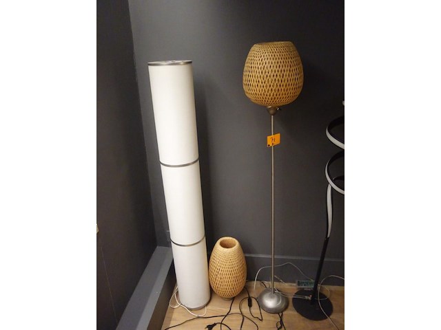 4 x staande lamp + 1x tafellamp - afbeelding 3 van  3