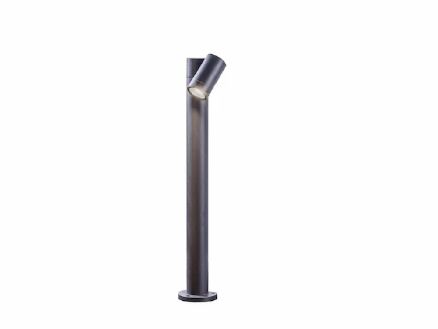 4 x staande tuinlamp 60cm gu10 fitting zwart draaibaar waterdicht - afbeelding 2 van  5