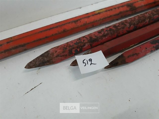 4 x steenbeitel punt 20-50 cm - afbeelding 3 van  3