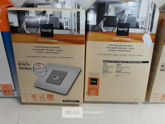 4 x stofzuigzak 4 stuks bosch-siemens - afbeelding 3 van  3