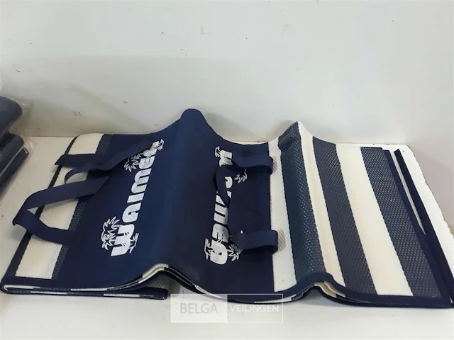 4 x strandmat draagbaar inklapbaar - afbeelding 3 van  3